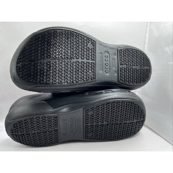 Crocs Clogs Bistro Pro Work Literide Unisex Black 205669 Size M9/W11 main image 5